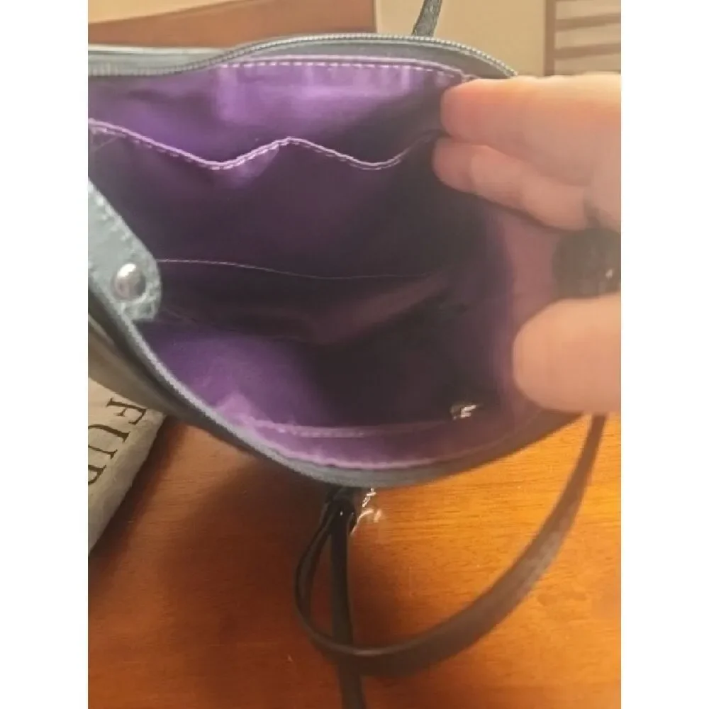 Coach Ashley Cross Body Bag W/Silver Hardware